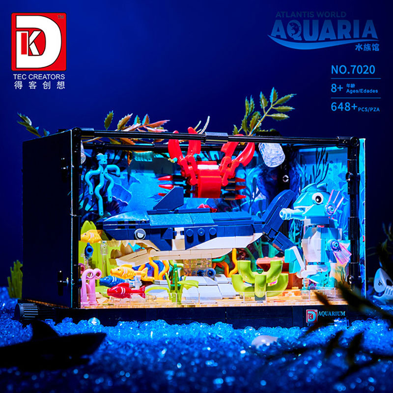 648PCS Shark Ecosystem Tank Bu - Aquarium Marine World review and price