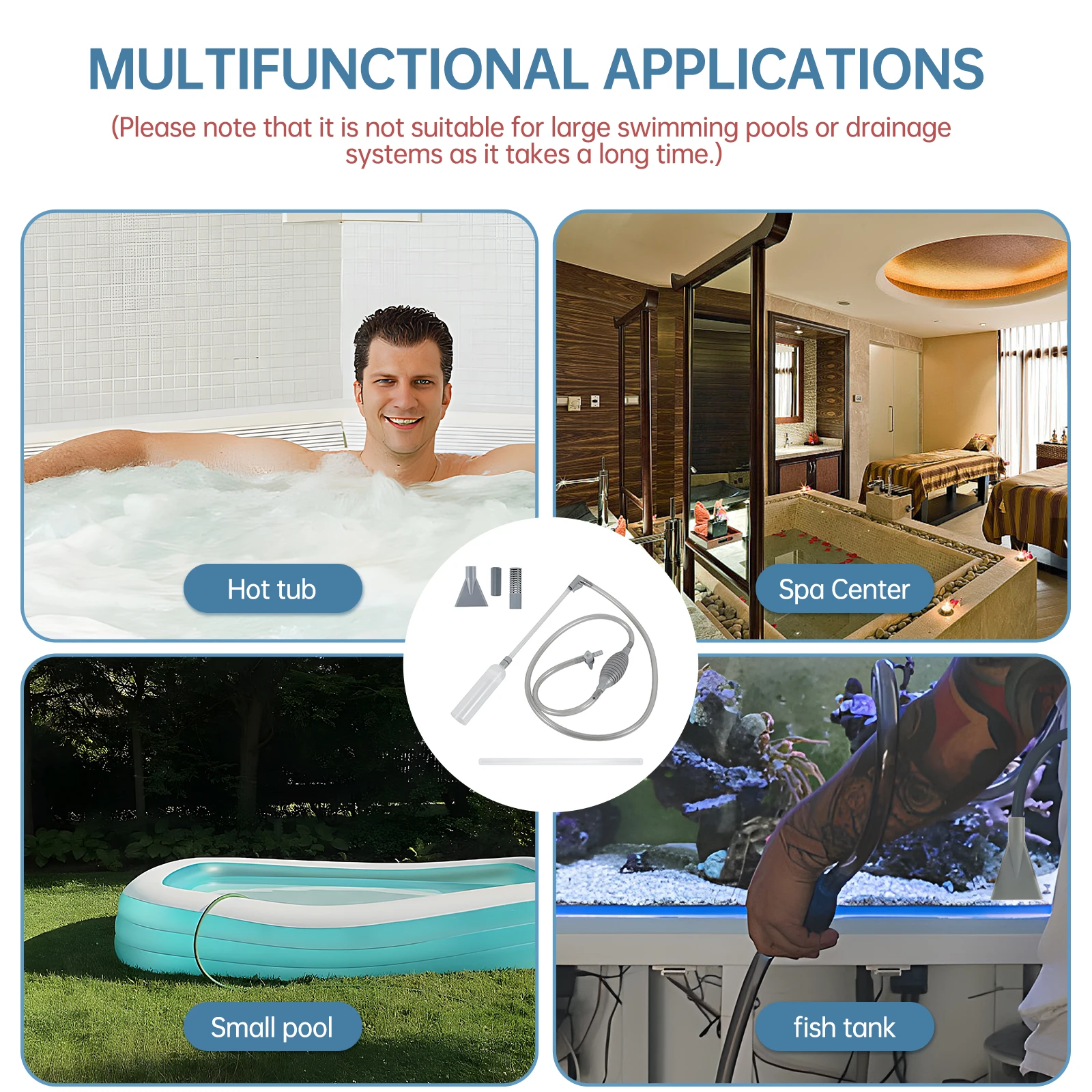 Hot Tub Vacuum Cleaner 10ft Sw - Ocean Aquarium review and price