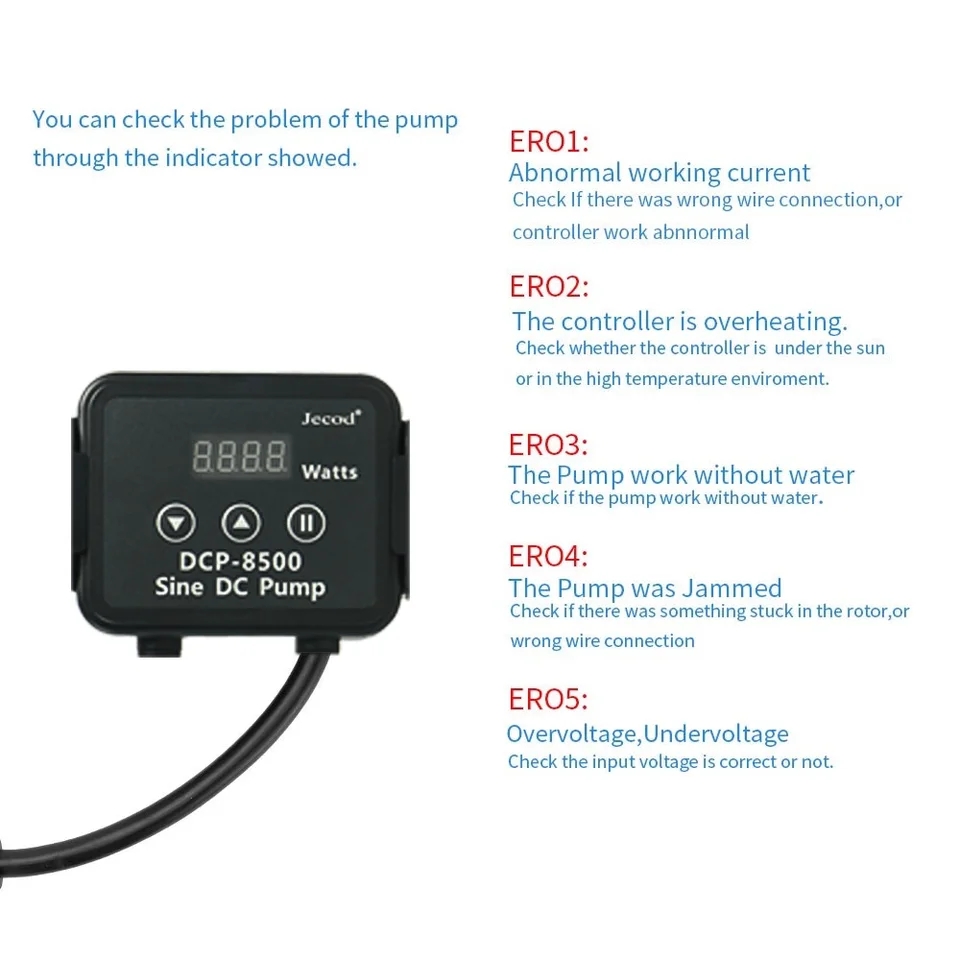Jebao Jecod DCP 2500/3500/5000 - Saltwater Tank review and price