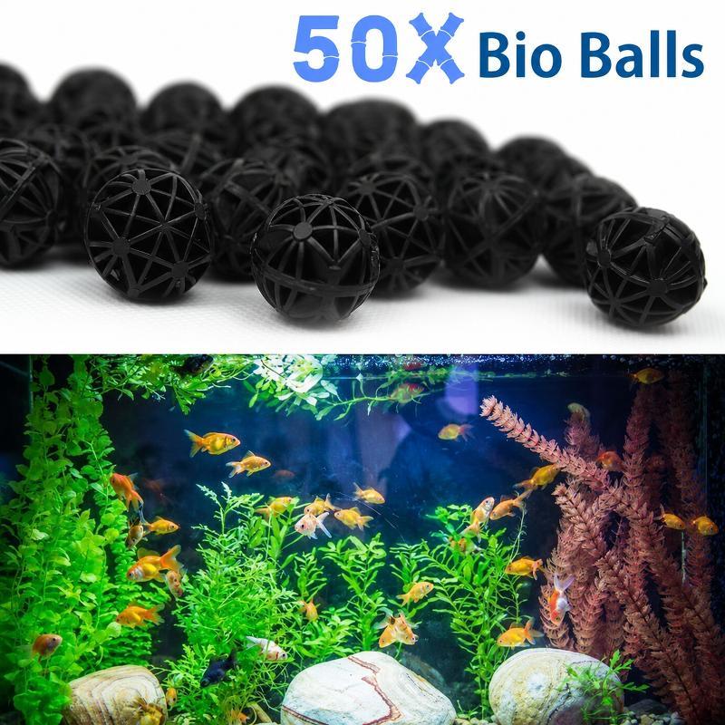 50Pcs 16mm Aquarium Bio Filter - Marine Aquarium review and price