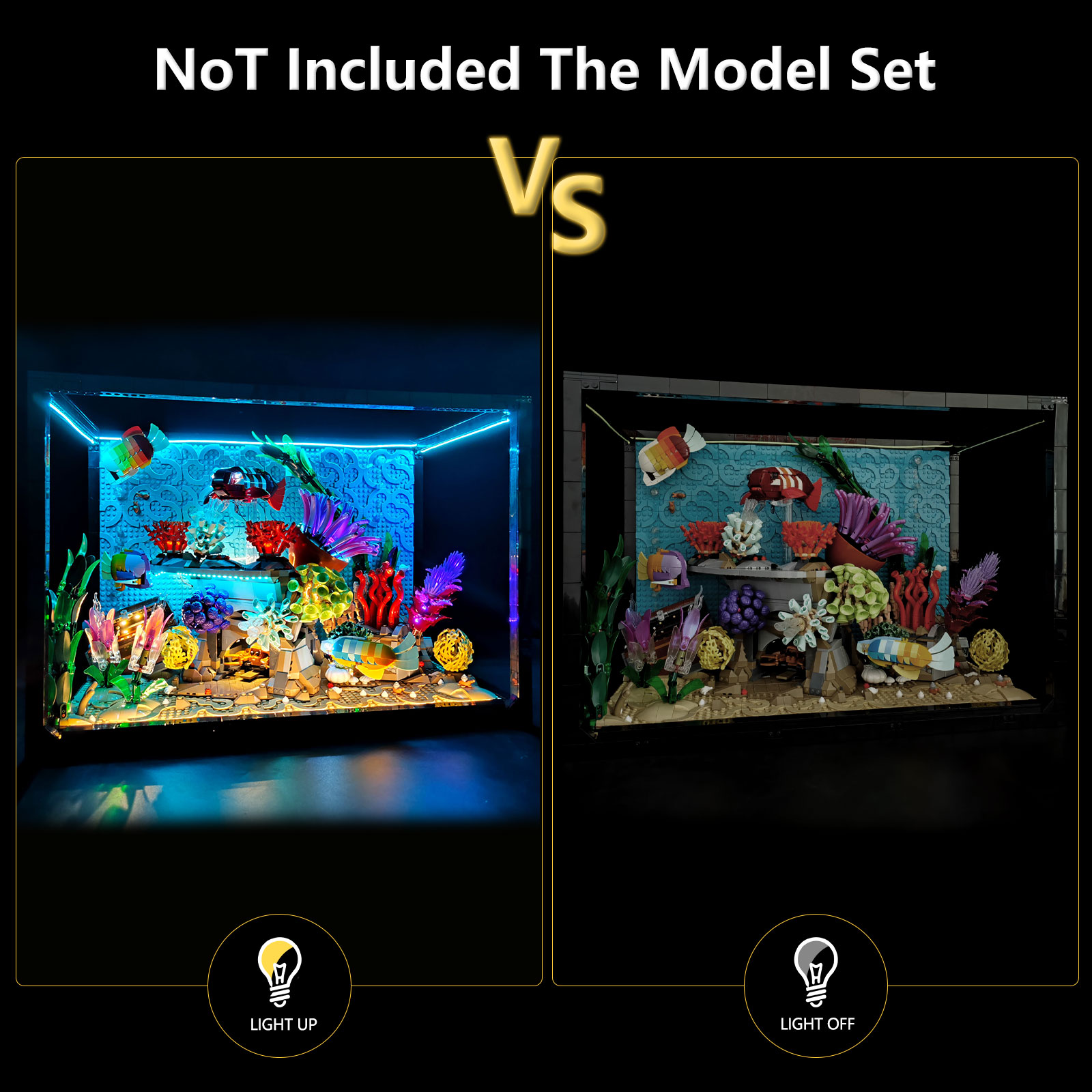 LYBMTWF LED Lighting Kit Compa - Aquarium Marine Lights review and price