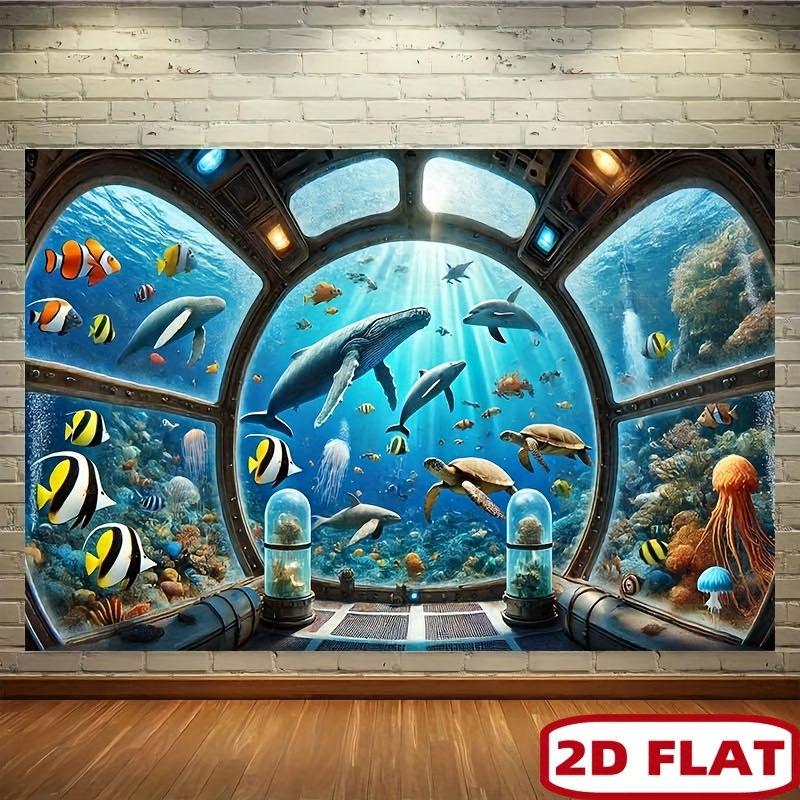 Underwater Submarine Window Wh - Ocean Aquarium review and price