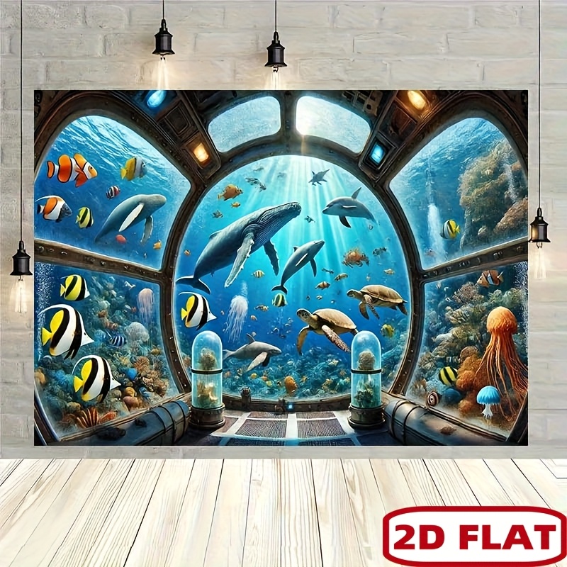 Underwater Submarine Window Wh - Ocean Aquarium review and price
