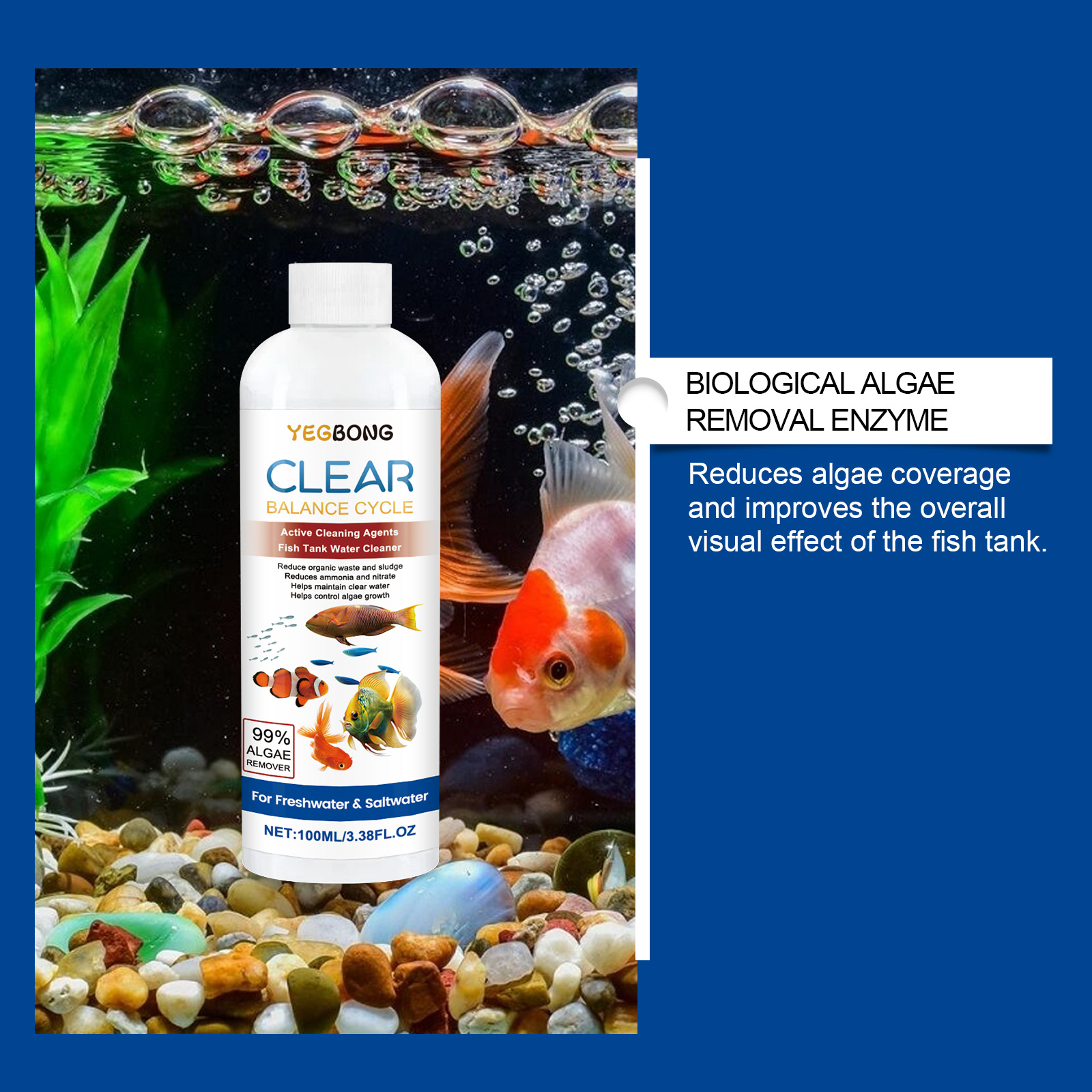 Aquarium Water Clarifier 100ml - Ocean Aquarium review and price
