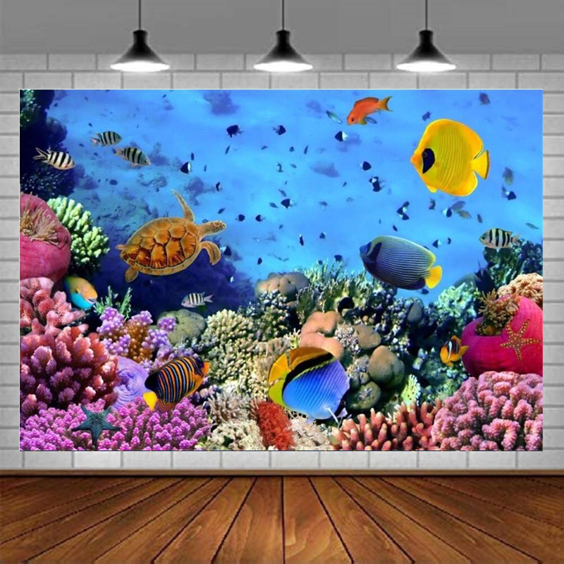 Under Sea Seabed World Photogr - Aquarium Marine World review and price