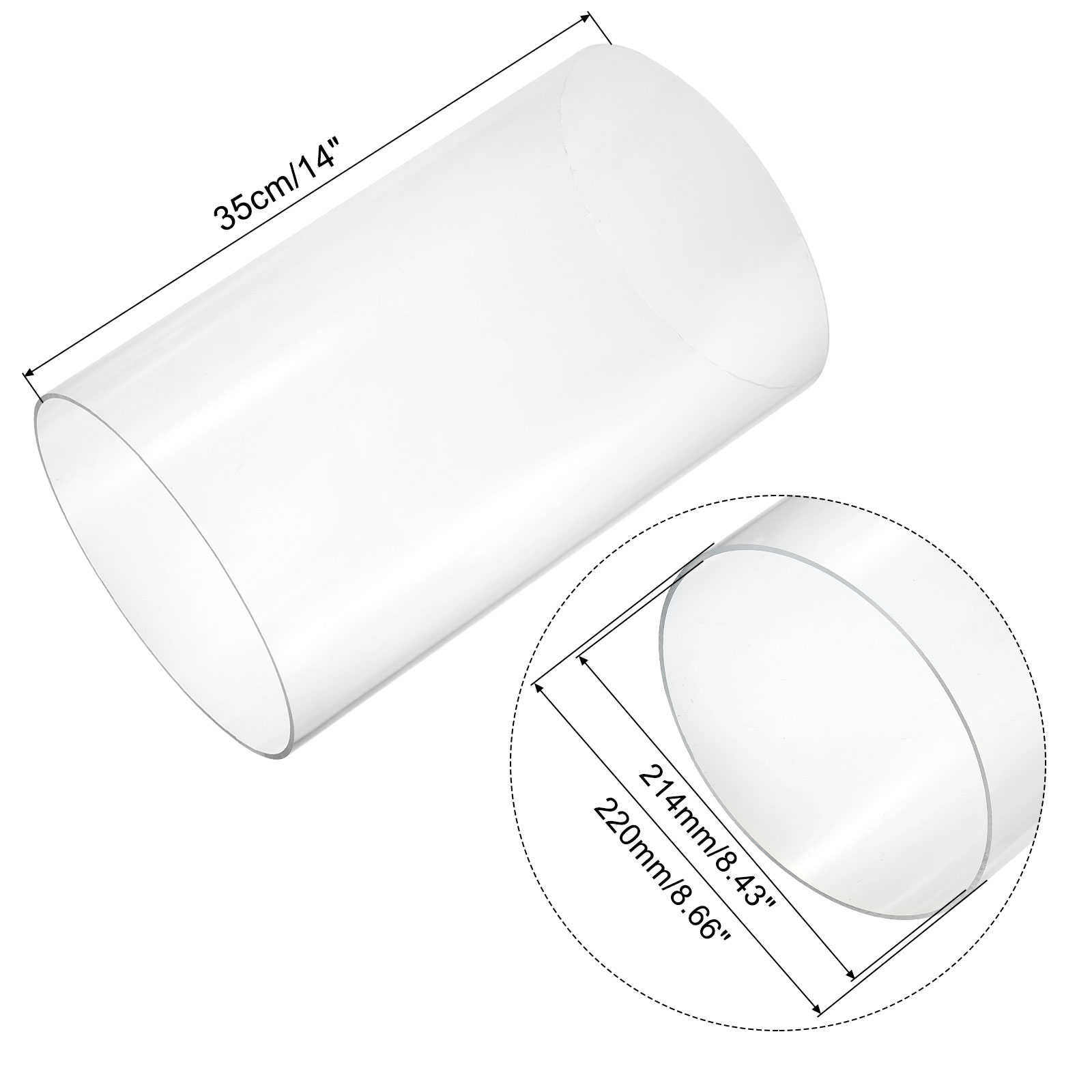 350mm Transparent Acrylic Aqua - Ocean Aquarium review and price