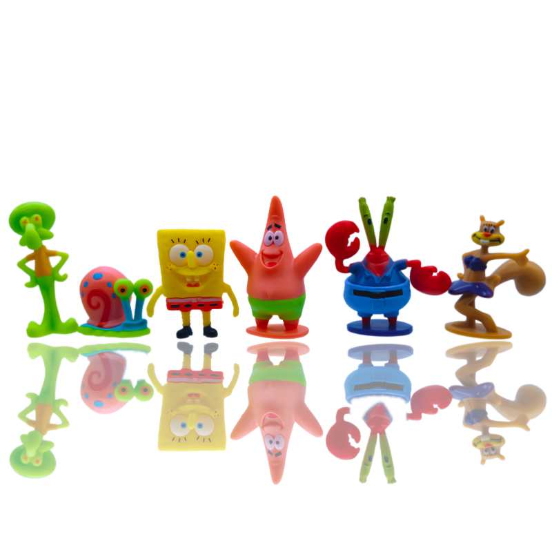 6pcs SpongeBob Fish Tank Decor - Ocean Aquarium review and price
