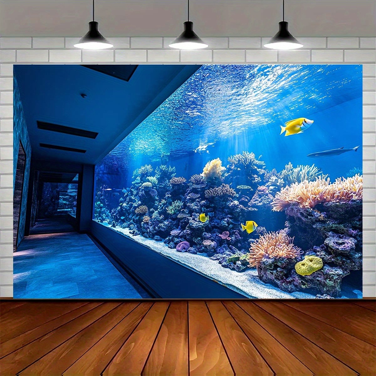 Vibrant Underwater Aquarium Ta - Reef Aquarium review and price