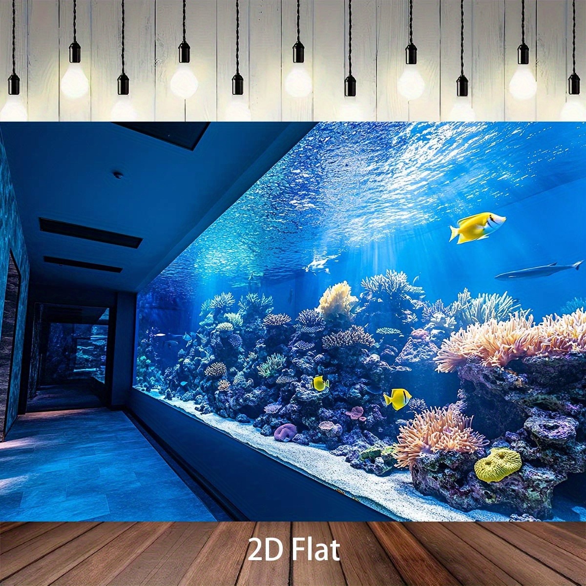 Vibrant Underwater Aquarium Ta - Reef Aquarium review and price