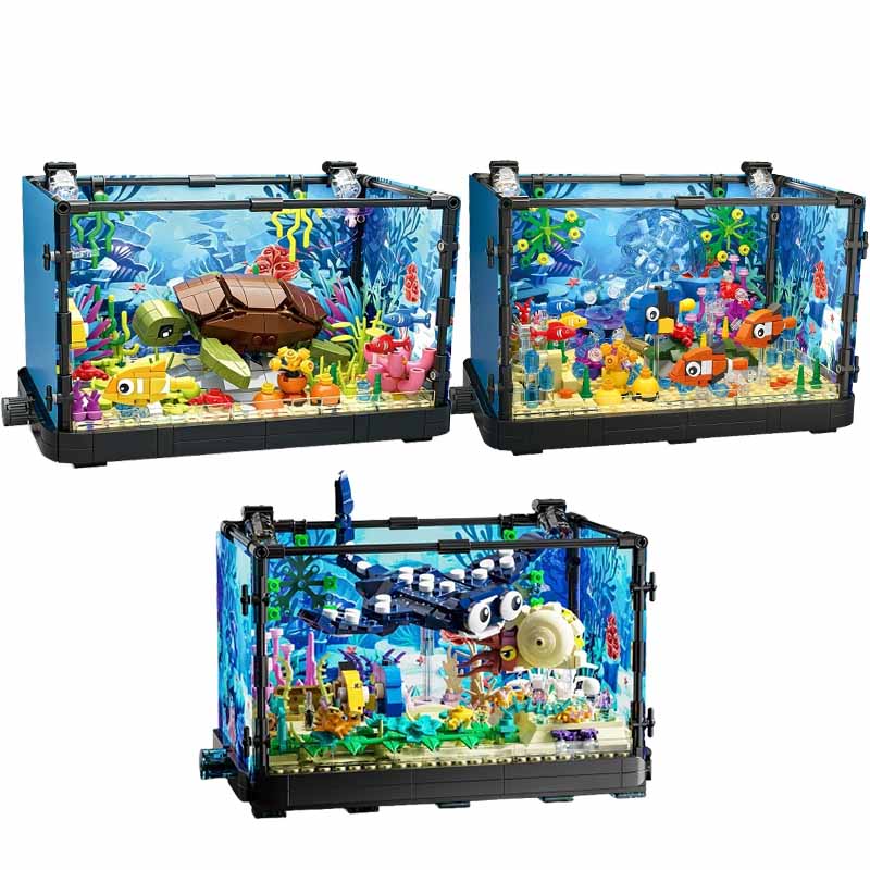 Fish Tank Building Block Set w - Ocean Aquarium review and price