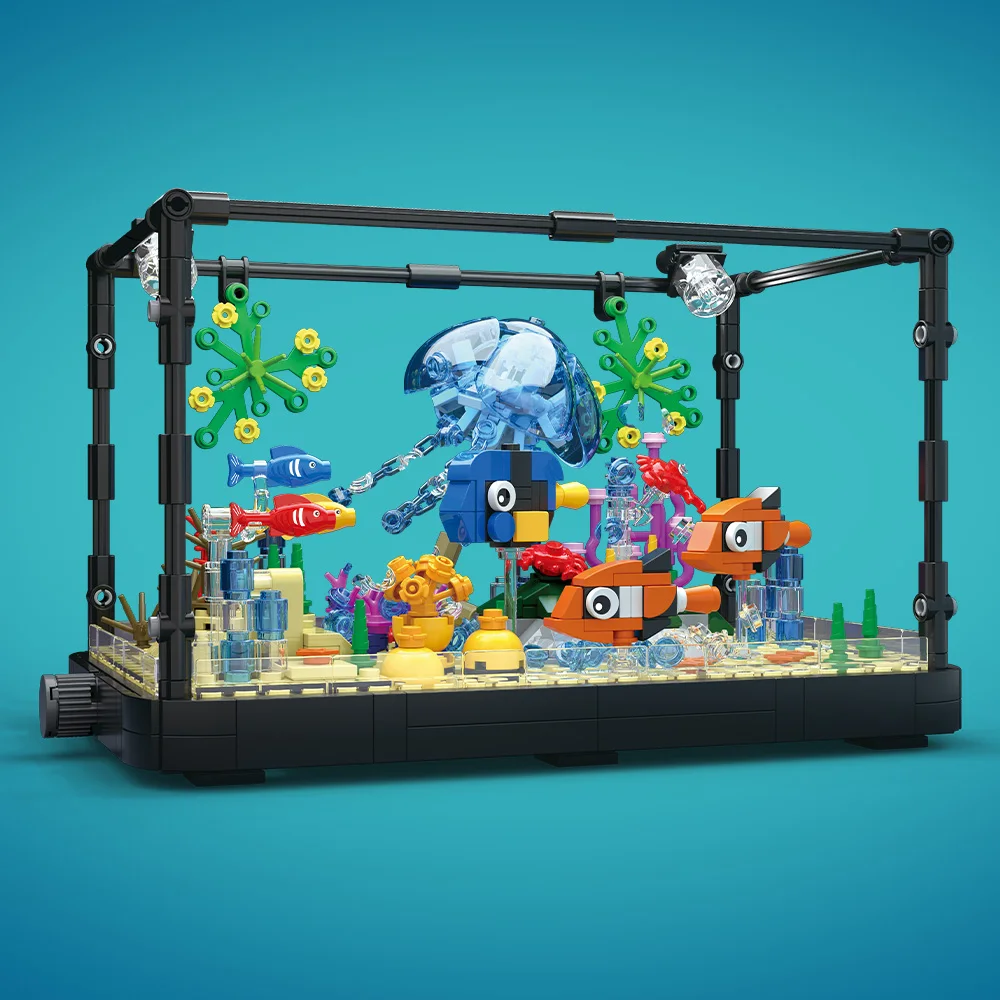 Fish Tank Building Block Set w - Ocean Aquarium review and price