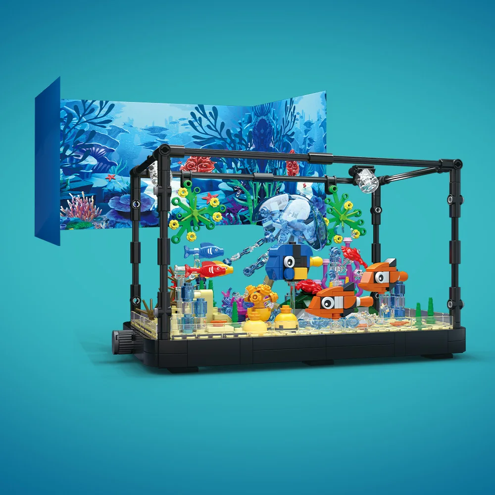 Fish Tank Building Block Set w - Ocean Aquarium review and price