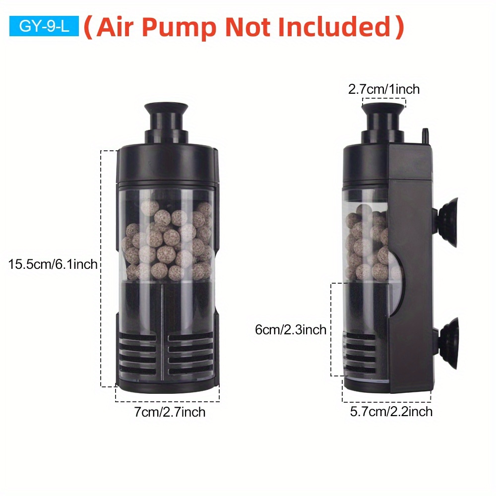 Compact Wall-Mounted Bio Spong - Reef Tank Filter review and price