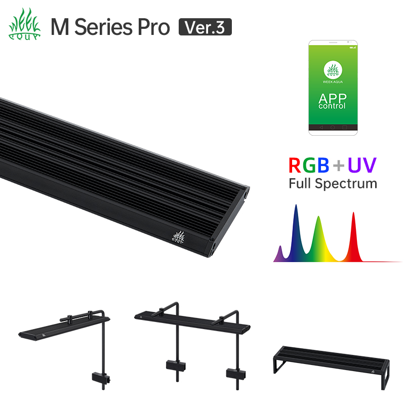 Week Aqua M Series RGB UV LED  - Aquarium Marine Lights review and price