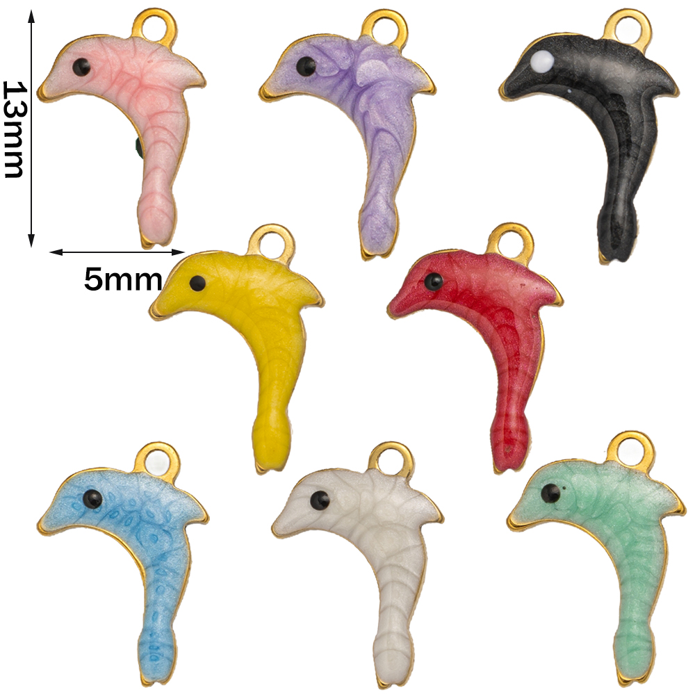 10pcs Stainless Steel Enamel M - Marine Coral review and price