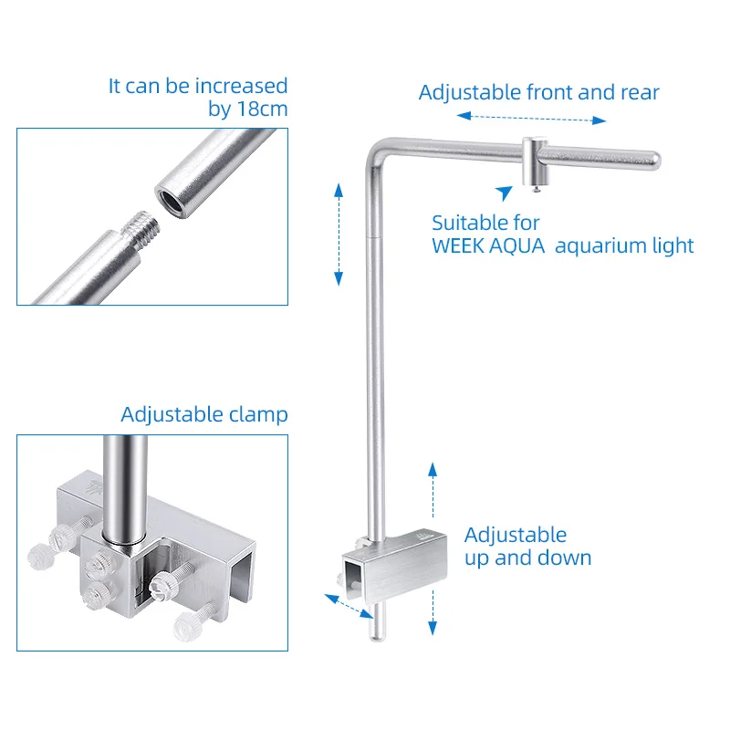 Week Aqua Light Stand Universa - Aquarium Marine Lights review and price